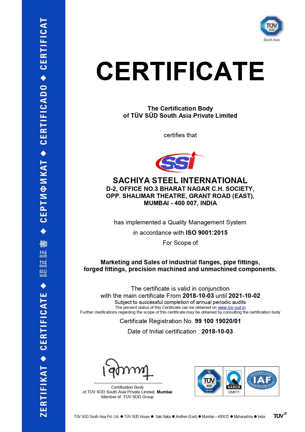 TÜV SÜD South Asia